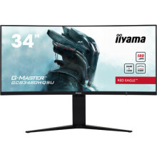 Iiyama Curved LED-Display G-MASTER Red Eagle GCB3480WQSU-B1 - 86.4 cm (34") - 3440 x 1440 UWQHD