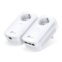 Adaptador Powerline - TP-LINK - AV1300 - 1300 Mbit/s - Conexão de parede - Gigabit Ethernet