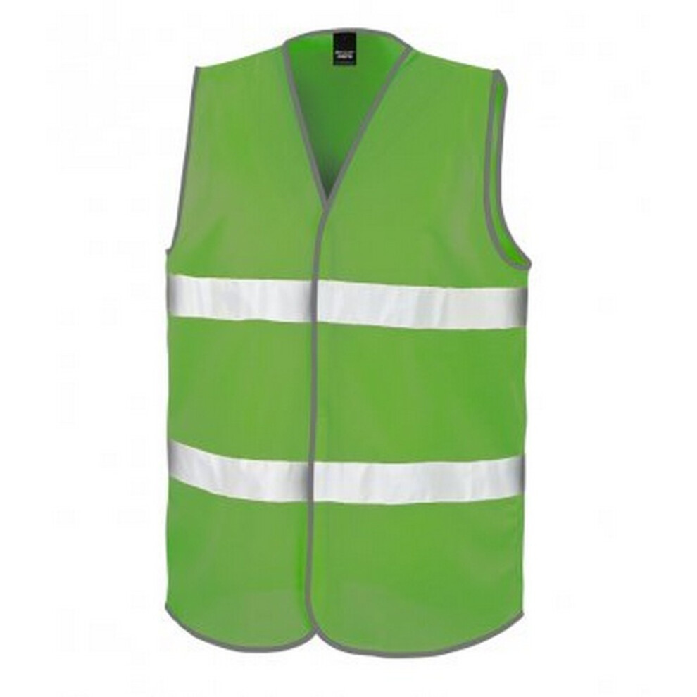 (2XL, Lime Green) Result Adults Unisex Core Enhanced Vis Vest