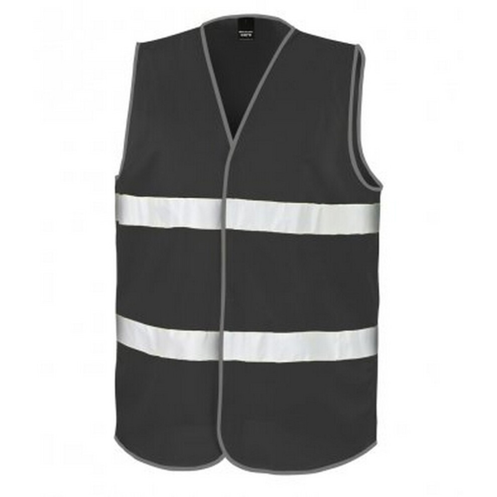 (XS, Black) Result Adults Unisex Core Enhanced Vis Vest