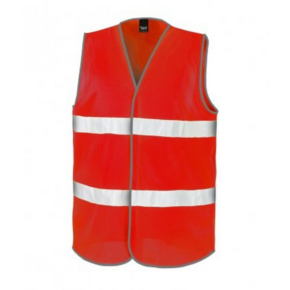 (2XL, Red) Result Adults Unisex Core Enhanced Vis Vest