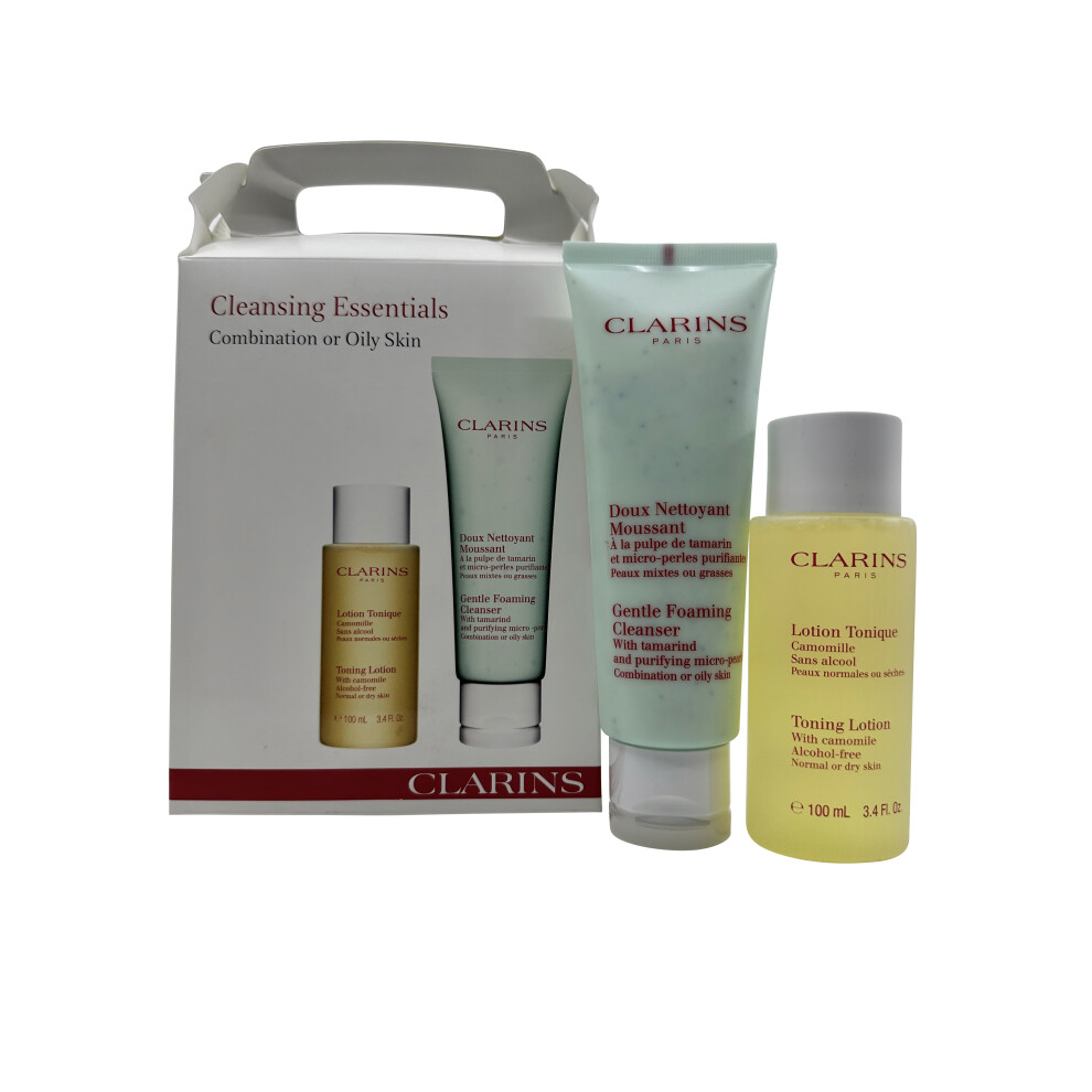 Clarins Cleansing Essentials 2 Piece Set All Skin Types