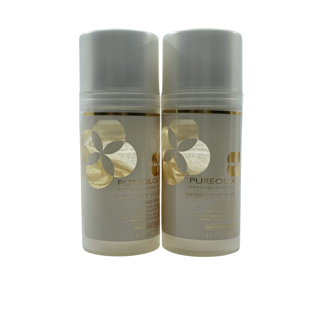 Pureology Highlight Styler Gold Definer 1 OZ Set of 2