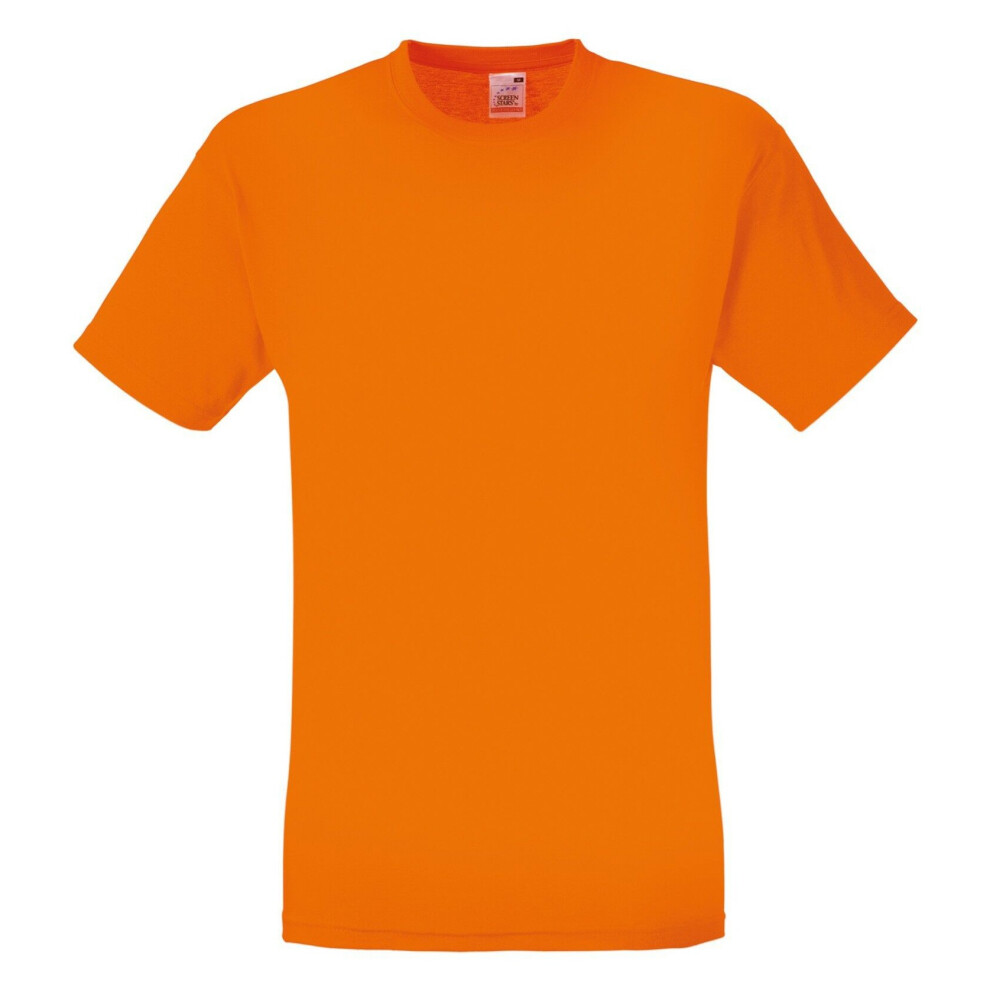 Fruit Of The Loom (L, Orange) Screen Stars Mens Original Short Sleeve T-Shirt