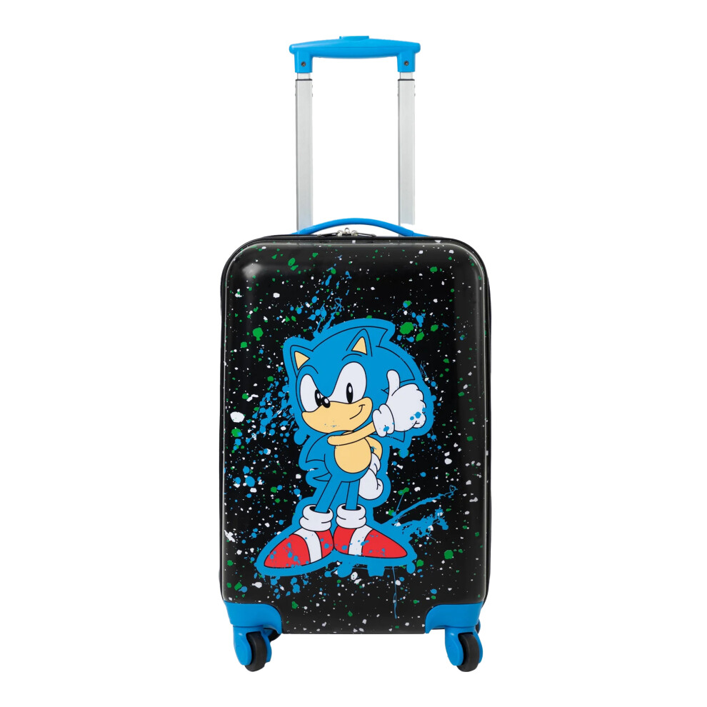 Sonic The Hedgehog 4 Wheeled Cabin Bag