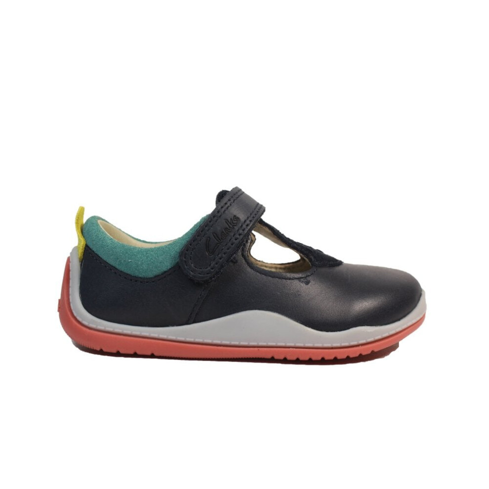 (4 (Children's)) Noodle Bright Toddler | Navy Combi | Childrens First Shoes