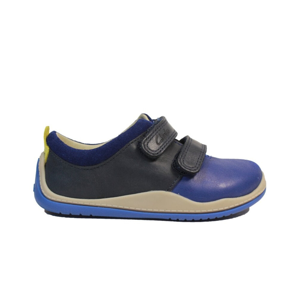 (4 (Children's)) Noodle Fun Toddler | Blue Combi | Childrens First Shoes