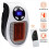 500W Mini Plug-in Wall Heater With Digital Timer 2