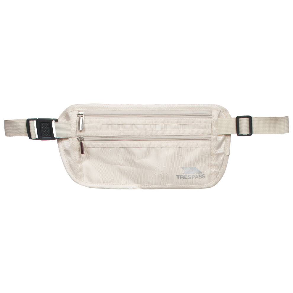 Trespass Safeguard Security Money Belt With 2 Zip Compartments And Extendable Belt