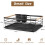 Kitchen Dish Rack Drainer with Removable Drainboard 4
