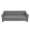 Bingopaw Luxury Leather Dog Sofa Elevated Pet Bed XL(120x78x40cm) 2
