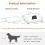 Luxury Leather Dog Sofa Elevated Pet Bed XL(120x78x40cm) 3