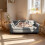 Bingopaw Luxury Leather Dog Sofa Elevated Pet Bed XL(120x78x40cm) 5