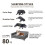 Luxury Leather Dog Sofa Elevated Pet Bed XL(120x78x40cm) 9