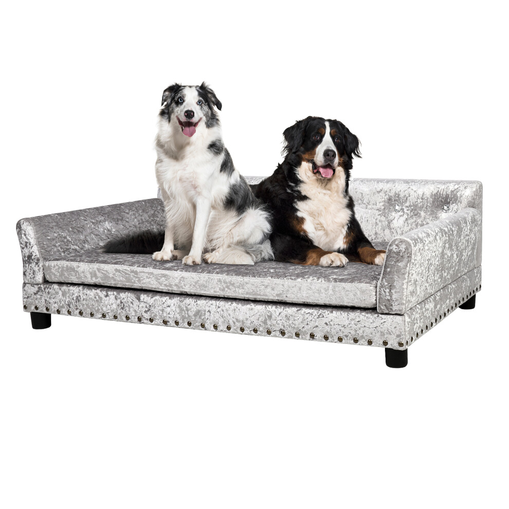 Extra Large Modern Raised Pet Sofa Couch For Large DogXL(120x74x40cm)
