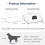 Extra Large Modern Raised Pet Sofa Couch For Large DogXL(120x74x40cm) 5