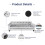 Extra Large Modern Raised Pet Sofa Couch For Large DogXL(120x74x40cm) 6