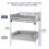 Extra Large Modern Raised Pet Sofa Couch For Large DogXL(120x74x40cm) 8