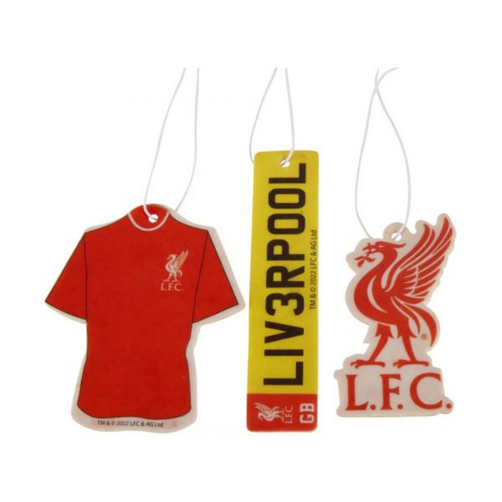 Liverpool FC Car Air Freshener (Pack of 3)