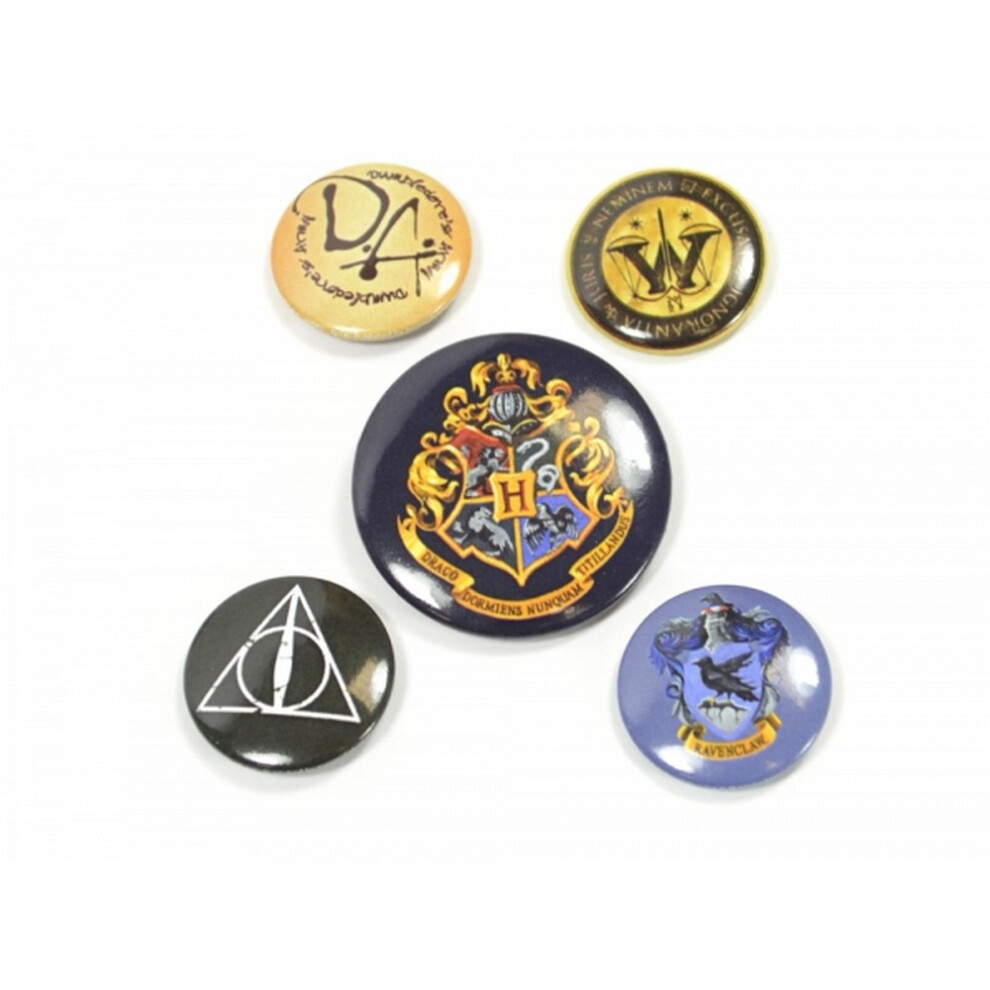 Harry Potter Badge Set (Set Of 5)