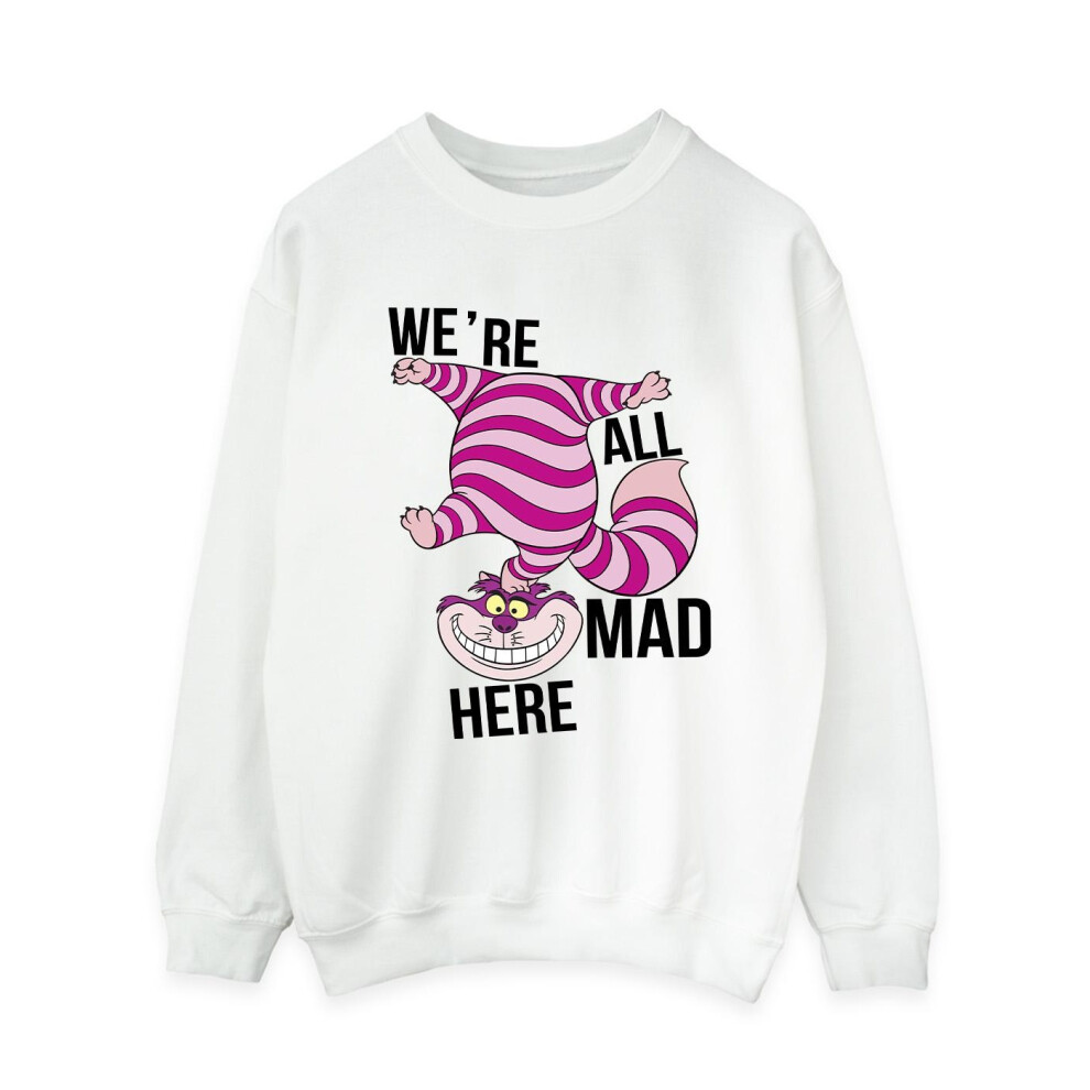 Alice In Wonderland All Mad Here Sweatshirt