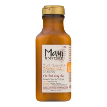 Maui Moisture Curl Quench + Coconut Oil Curl-Defining Anti-Frizz Shampoo to Hydrate and Detangle Tight Curly Hair 13 fl oz