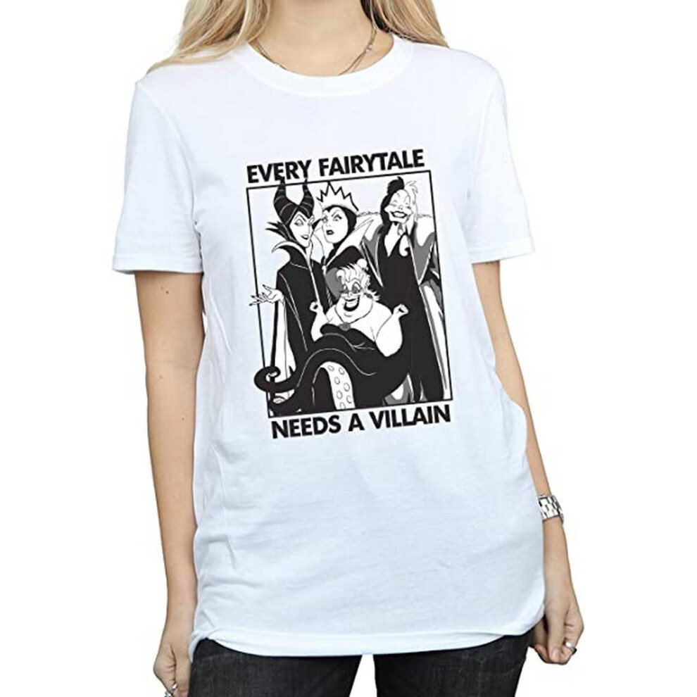 Every Fairy Tale Needs A Villain Cotton Boyfriend T-Shirt