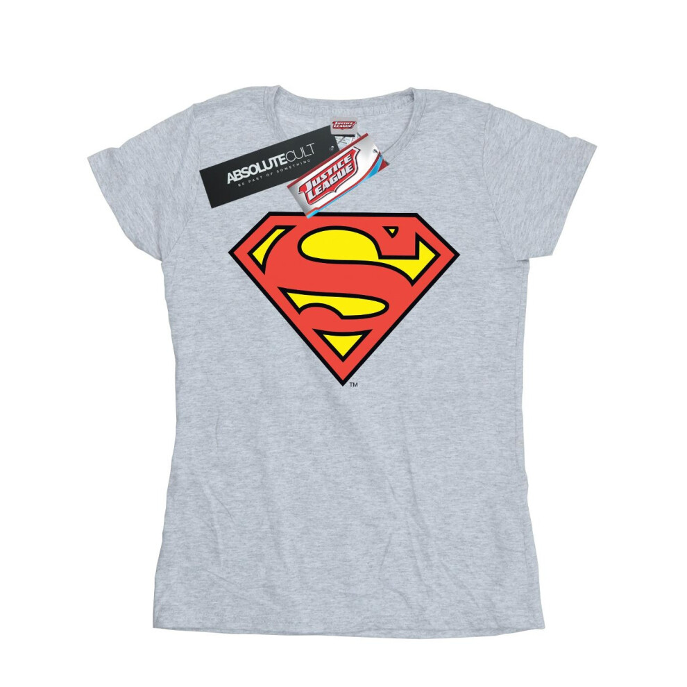 Superman Logo Cotton T-Shirt