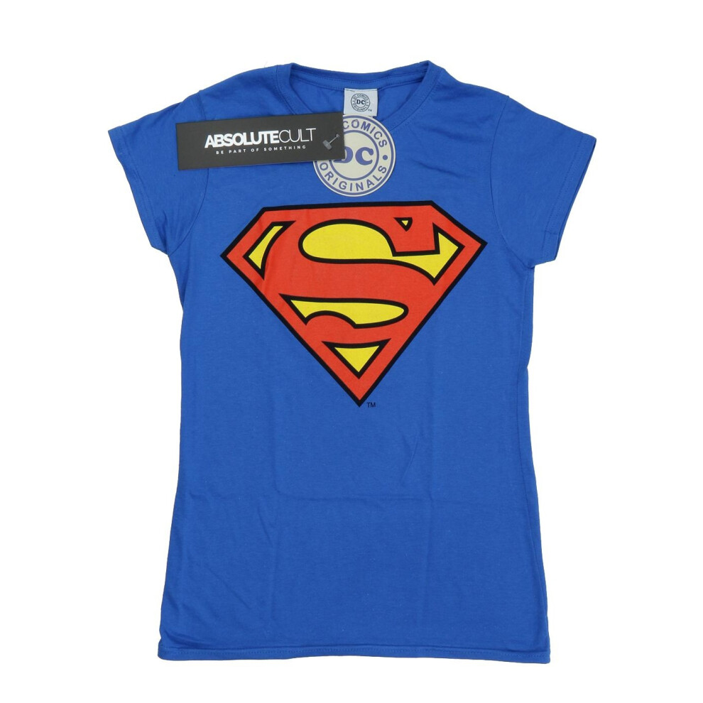 Superman Logo Cotton T-Shirt