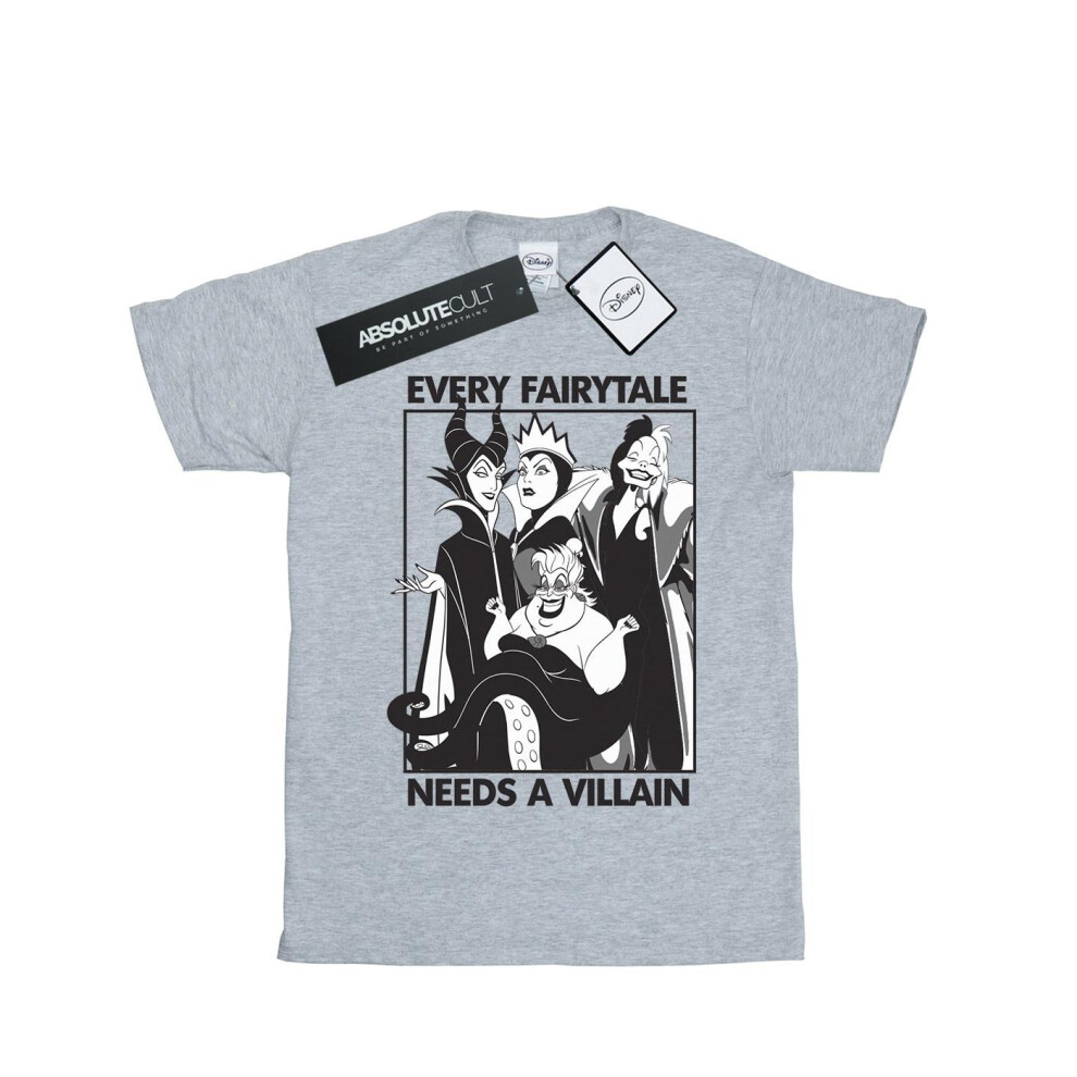 Every Fairy Tale Needs A Villain Cotton T-Shirt