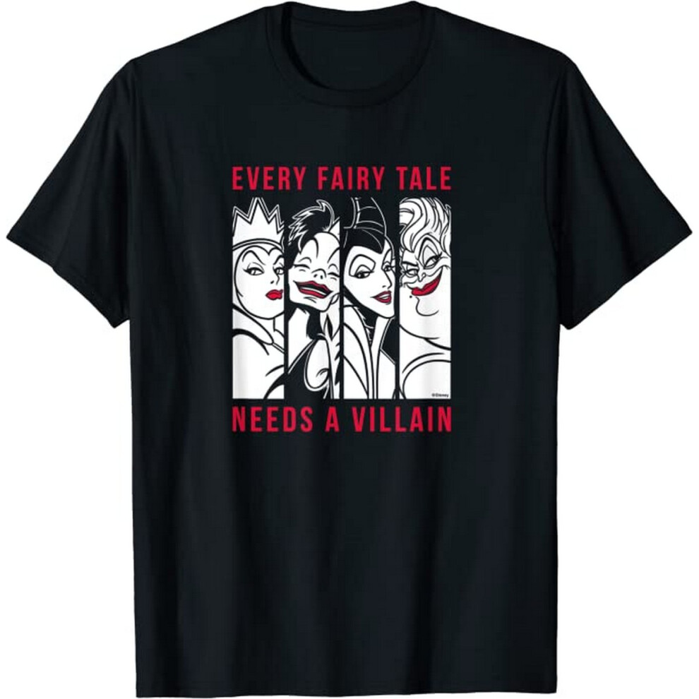 Every Fairy Tale Needs A Villain Cotton T-Shirt