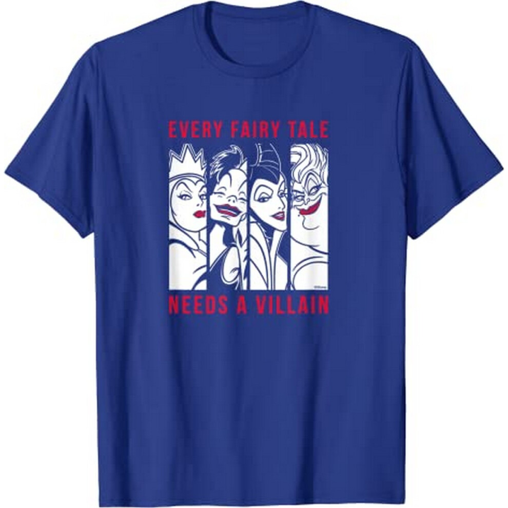 Every Fairy Tale Needs A Villain Cotton T-Shirt