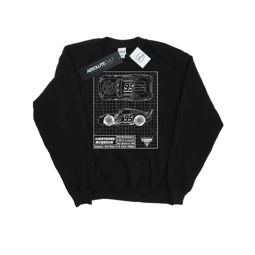 Cars Lightning McQueen Blueprint Sweatshirt