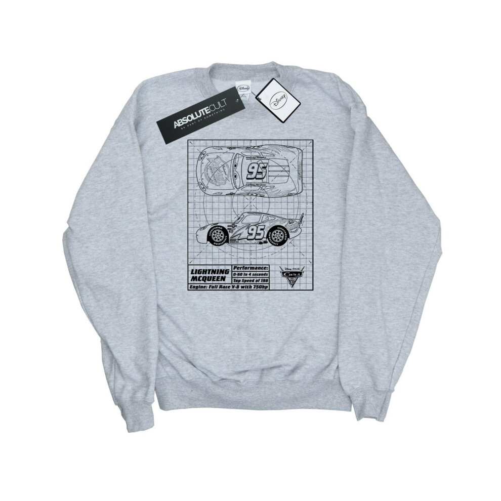 Cars Lightning McQueen Blueprint Sweatshirt