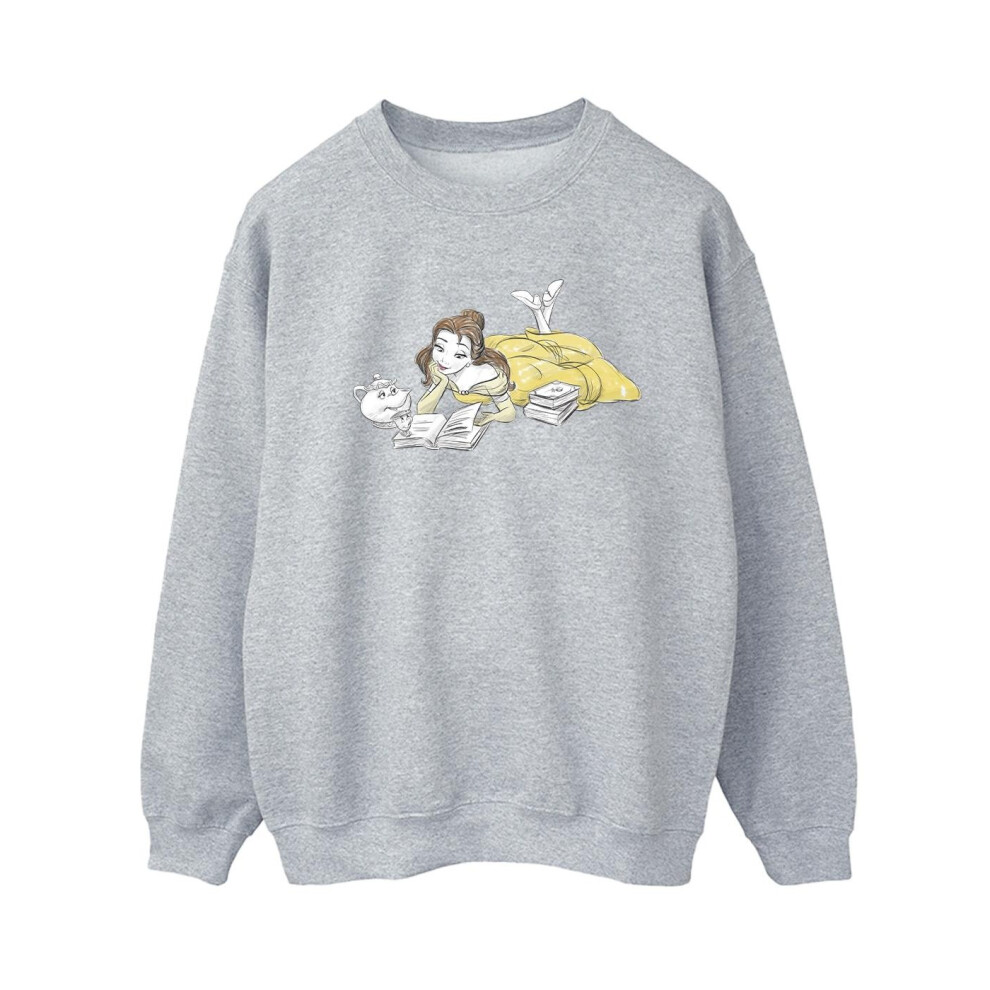 Beauty And The Beast Belle Reading Sweatshirt