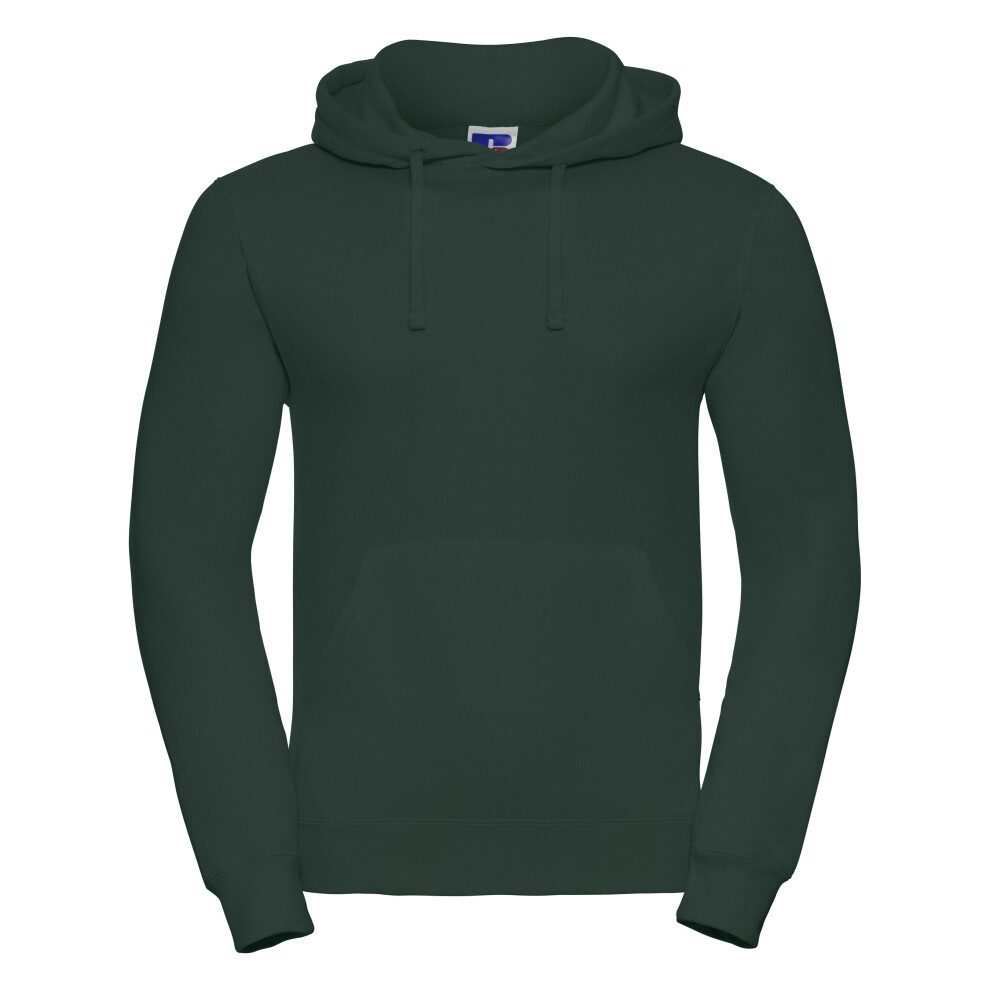 (XL, Bottle Green) Russell Colour Mens Hooded Sweatshirt / Hoodie
