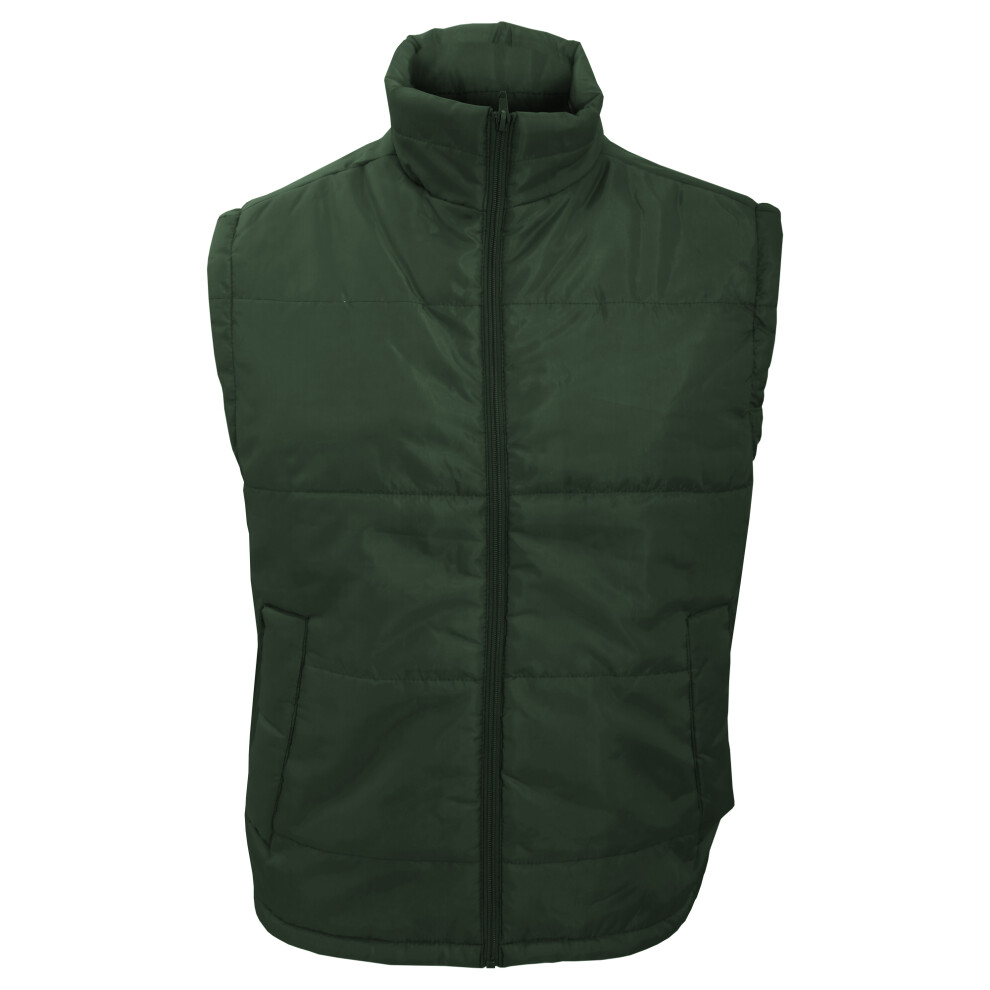 Result (Xs, Bottle Green) Mens Core Bodywarmer Water Repellent Windproof Jacket