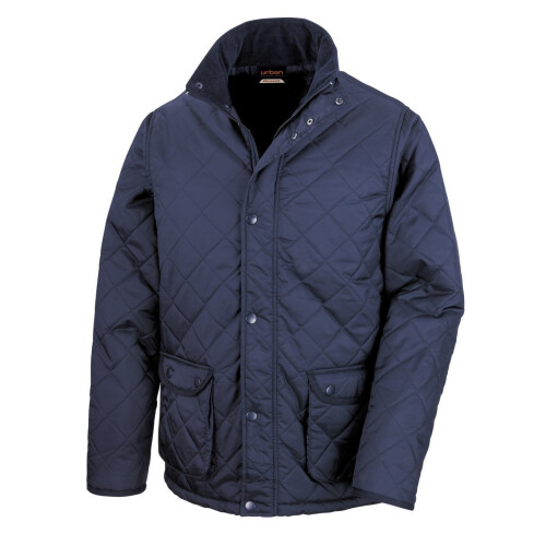 Result (XS, Navy Blue) Result Mens Urban Cheltenham Water Repellent Jacket