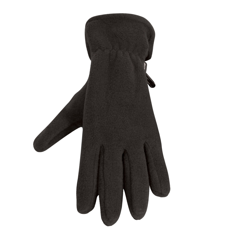 (M, Black) Result Unisex Active Anti Pilling Thermal Fleece Gloves