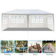10x20' Garden Gazebo Marquee Party Tent Wedding Canopy Shelter