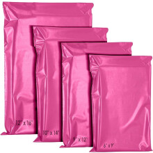60 Mixed Mailing Postal Self-Seal Closure Plastic Bags - Postal, Packaging, Shipping Bags - Tempered Proof, Secure Medium Postage Bags - Mixed Sizes