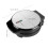 Round Waffle Maker - Non-Stick Iron Grill with 4 Quarters in Silver 5