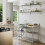 Living And Home Stainless Steel One Compartment Sink with Shelves 5