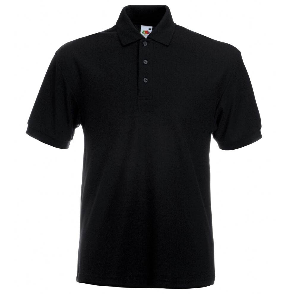 65 35 Heavyweight Pique Short Sleeve Polo Shirt