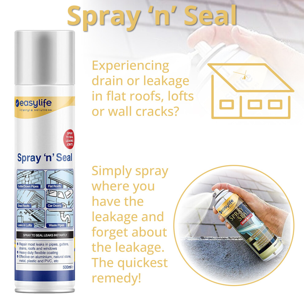 Waterproof Sealant Spray for Repairing Leaks And Drips Instantly