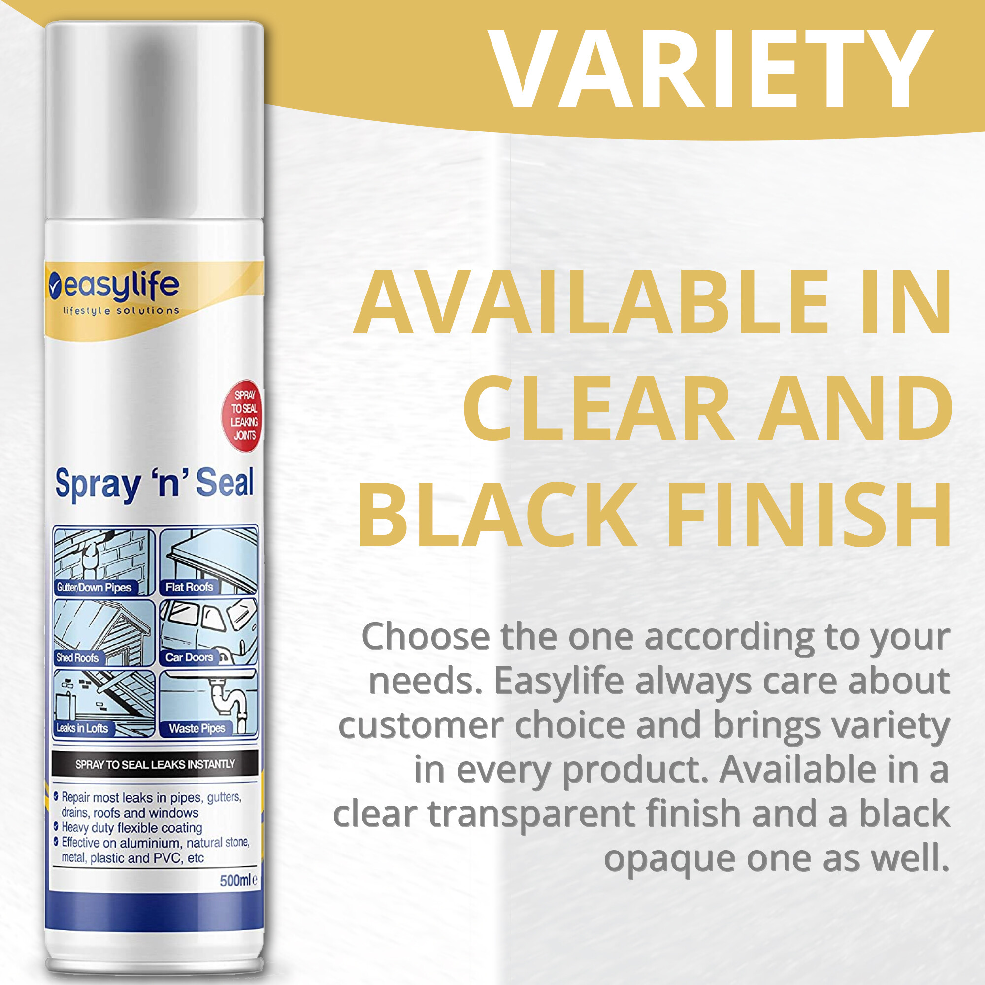 Waterproof Sealant Spray for Repairing Leaks And Drips Instantly