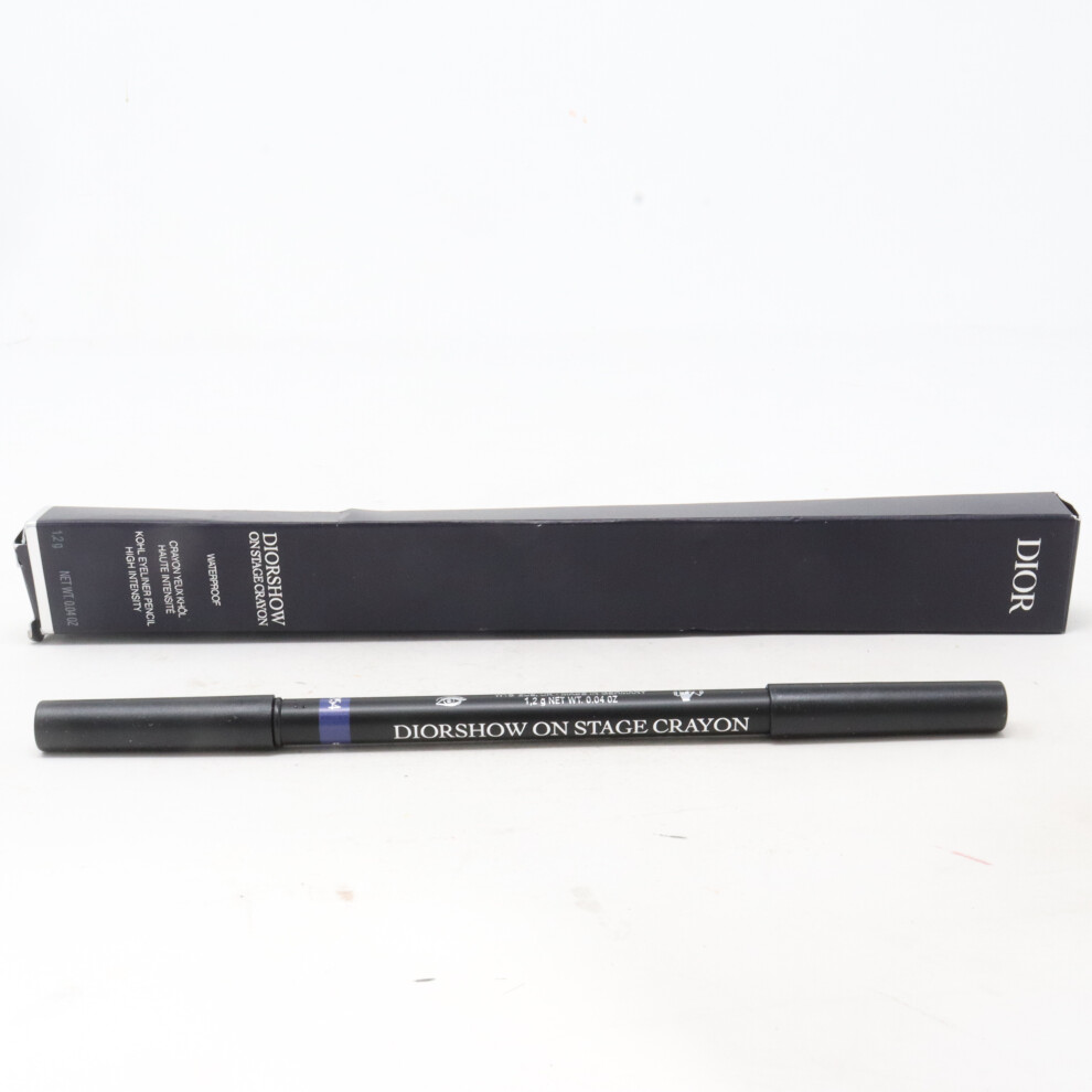 (254 Blue) Dior Diorshow On Stage Crayon Eyeliner Pencil  0.04oz/1.4g New With Box