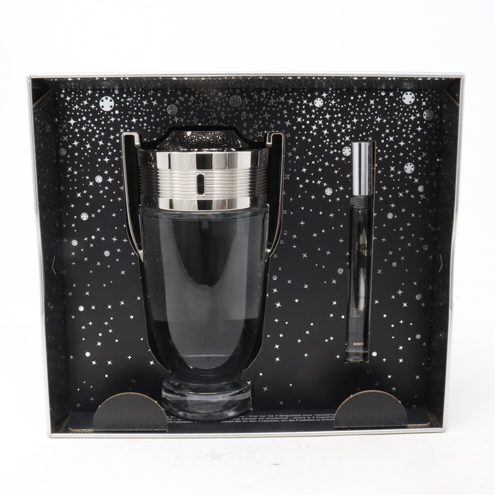 Paco Rabanne Invictus Eau De Toilette 2-Pcs Set  / New With Box