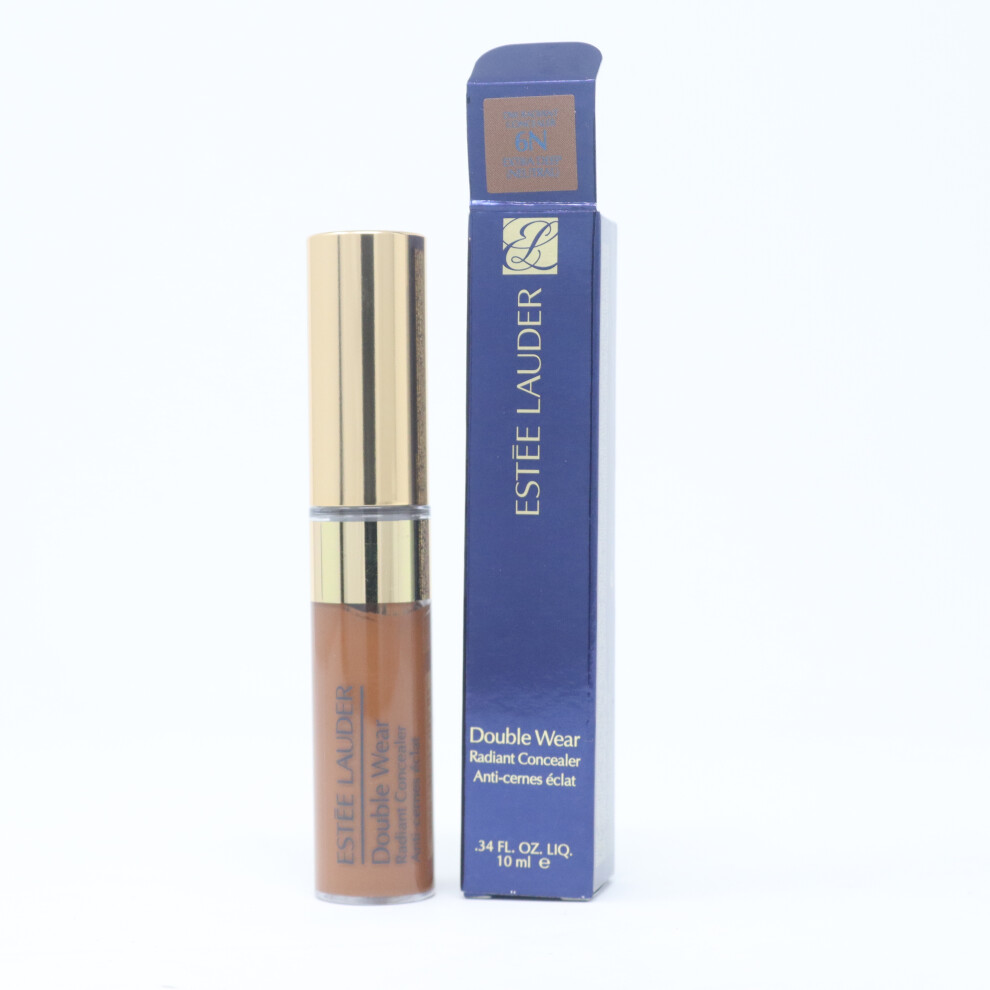 (6N Extra Deep) Estee Lauder Double Wear Radiant Concealer  0.34oz/10ml New With Box