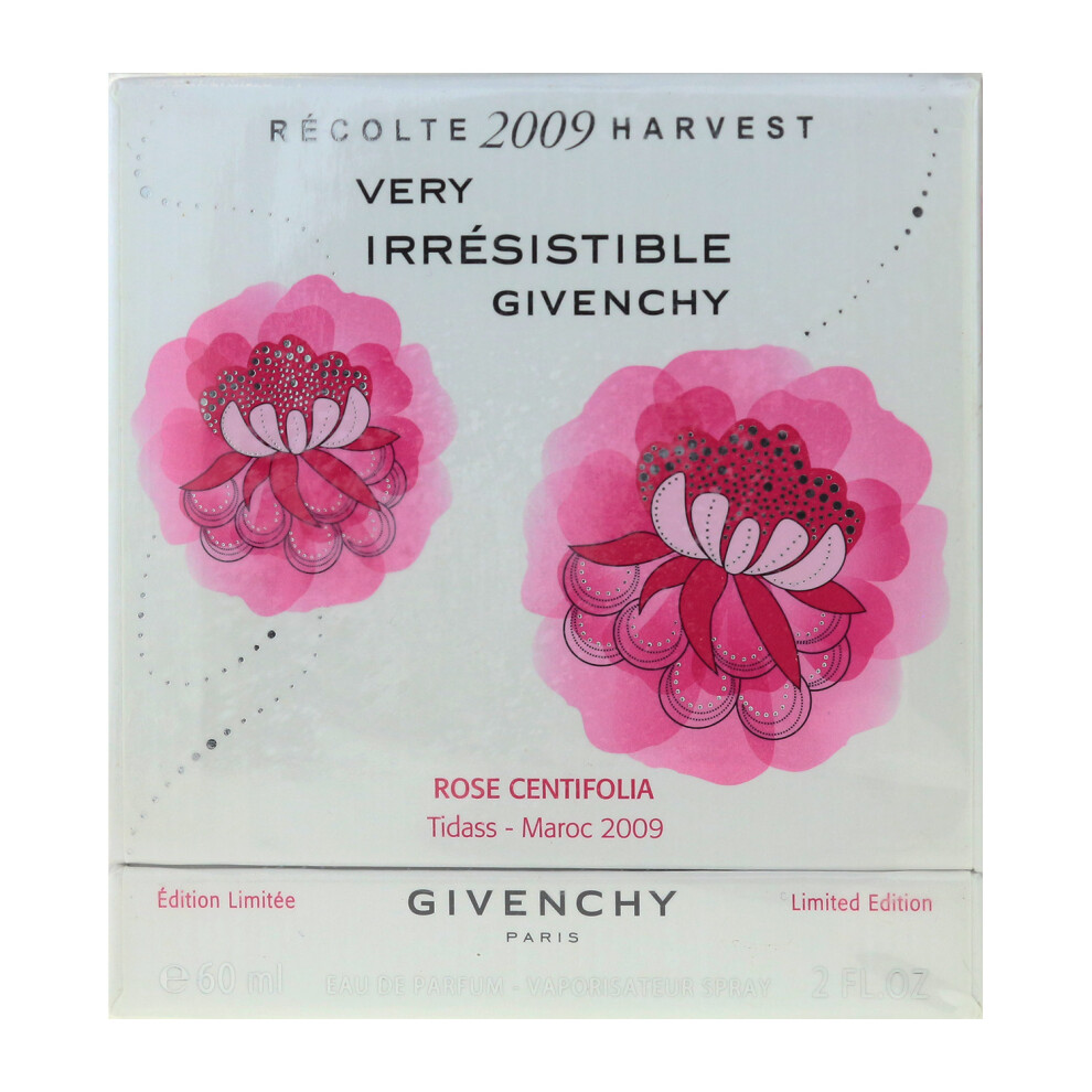 Givenchy Harvest 2009 Very Irresistible Rose Centifolia EDP 2.0Oz/60ml New InBox